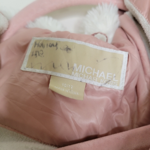 Michael Kors pink puffer jacket 10/12 - Picture 5 of 6